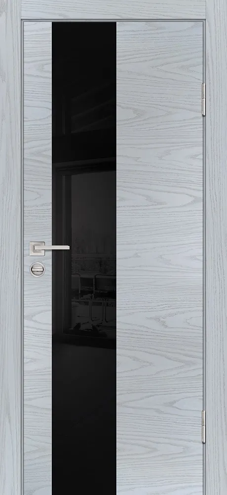 Фото Межкомнатная дверь P-6 Дуб скай серый